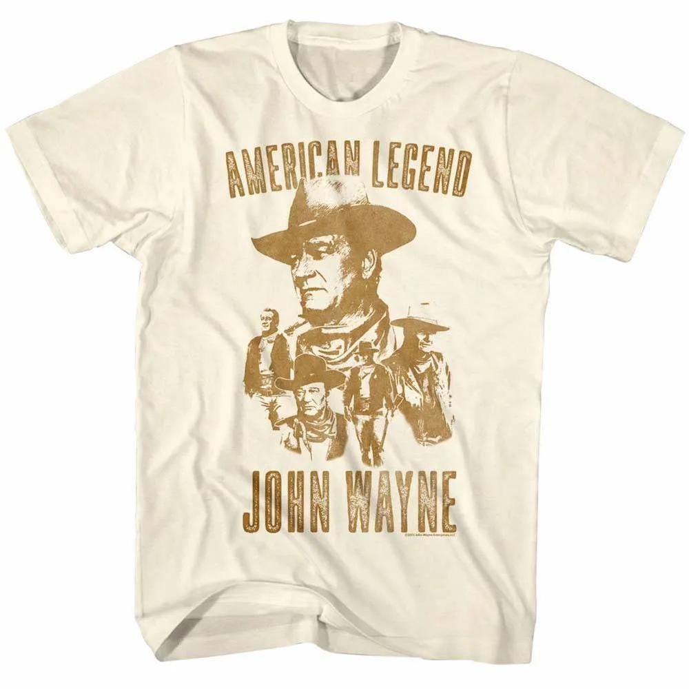 John Wayne American Legend Collage Unisex T Shirt